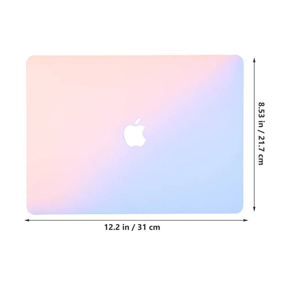 

Waterproof Laptop Cover Gradient Color Laptop Shell Compatible for Air13