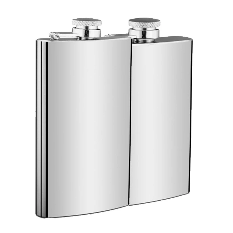 

Portable Stainless Steel Hip Flask Flagon and Funnel High Quality Wine Whisky Pot Drinkware Outdoor Pocket Flasks Alcohol Bottle