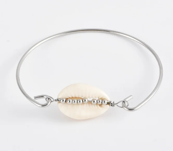 6 шт./партия женские браслеты с подвесками в виде ракушки ананас круглые звезды