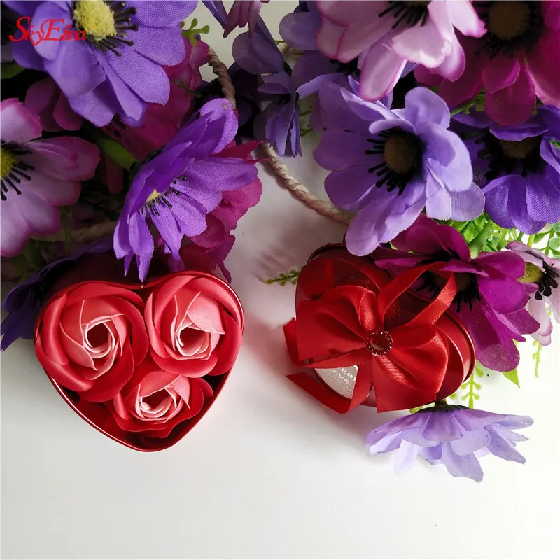 Ароматическая ванна для тела лепесток розы Лепесток мыло цветок Рождество