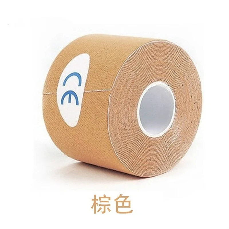 

2Size Kinesiology Tape Athletic Tape Sport Recovery Tape Strapping Gym Fitness Tennis Running Knee Muscle Protector Scissor
