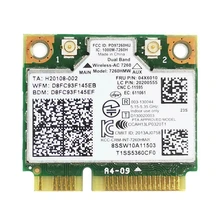 For Lenovo Thinkpad For Intel 7260 AC Dual Band WiFi + Bluetooth-compatible 4.0 WLAN Card 04 X 6010