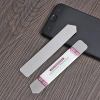 3pcs metal flat soft blade crowbar pry opener repair kit for mobile phone broken screen glue removal battery opening tools