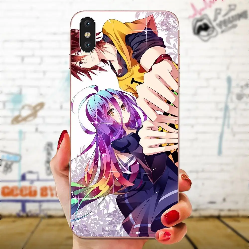 Чехлы для задней панели тонкий для Huawei Honor 4C 5A 5C 5X6 6A 6X7 7A 7C 7X8 8C 8S 9 10 10i 20 20i Lite рro модные игры без жизни в стиле аниме - Цвет: as picture