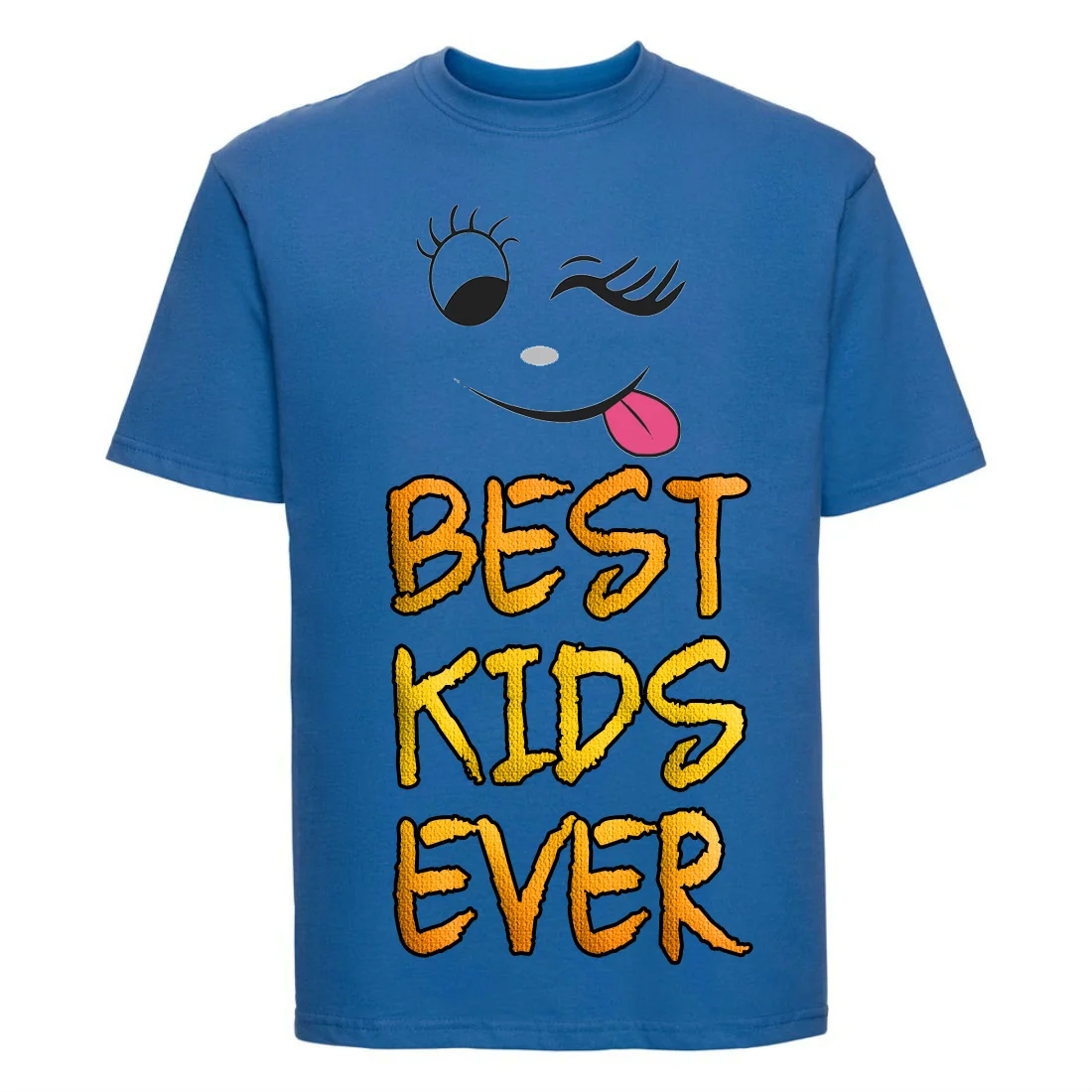 Новинка футболка унисекс с надписью Best Kids Ever Parent Gift Idea забавная Универсальная