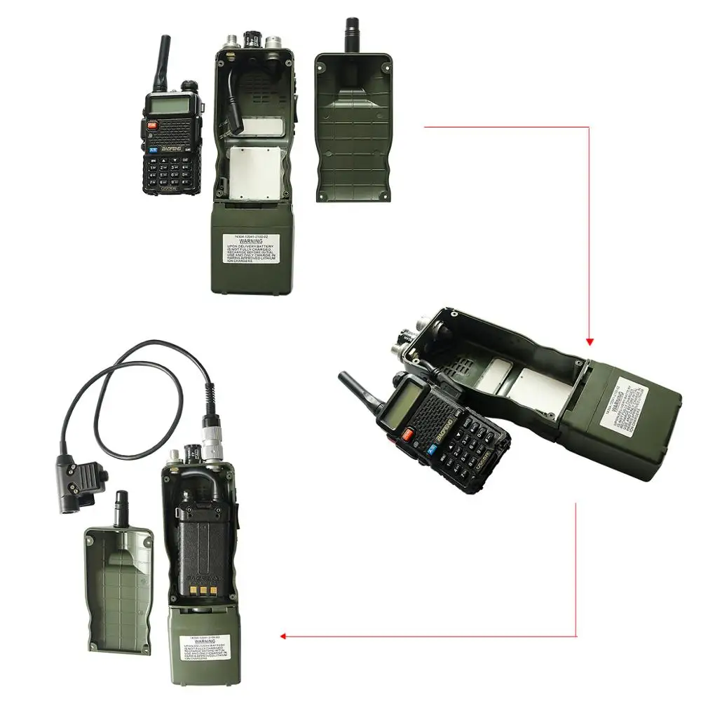 AN/PRC-152 Tactical Harris Military Radio Comunicador Case Model Dummy PRC 152 ，no function