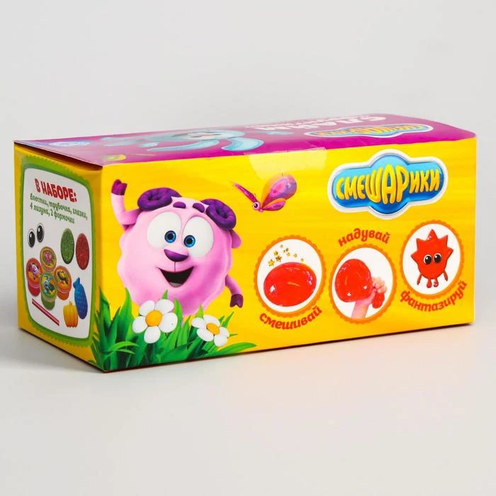 Слайм набор лизунов СМЕШАРИКИ &quotФруктики&quot 3919841 | Игрушки и хобби
