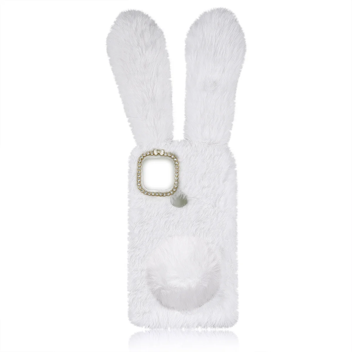 

Fluffy Phone Shell Lovely Phone Case Protector Compatible for Moto G9 Power
