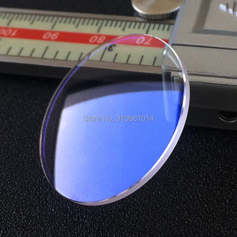 Голубое покрытие Двойной Купол толщина 1 2 мм диаметр 38 5 купольное сапфировое