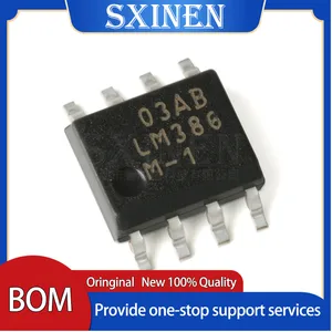 10PCS Original Product LM386MX-1/NOPB/SOIC -8  Low Voltage Audio Power Amplifier