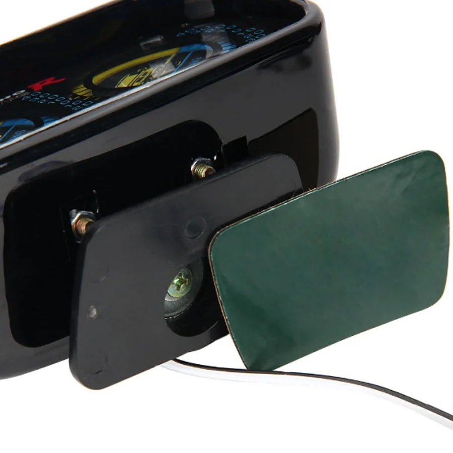 

Car Inclinometer Angle Tilt Two-barreled Balancer Backlight Slope Meter Gauge-Black