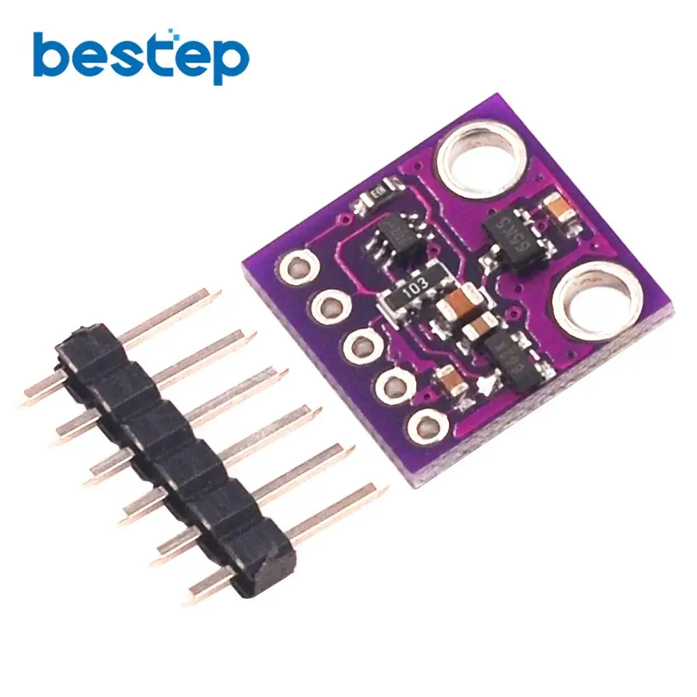 

GY-MAX30102 Blood Oxygen Concentration Sensor Module Heart Rate Click MAX30102 Sensor Breakout Board for Arduino