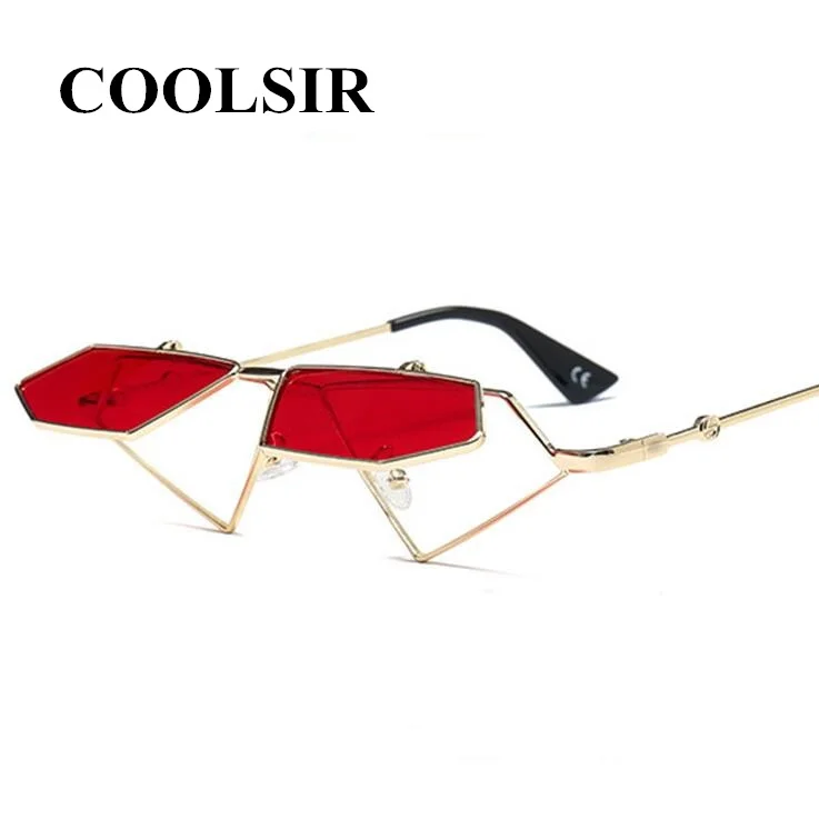 Женские солнцезащитные очки COOLSIR GIRL брендовые дизайнерские с металлической