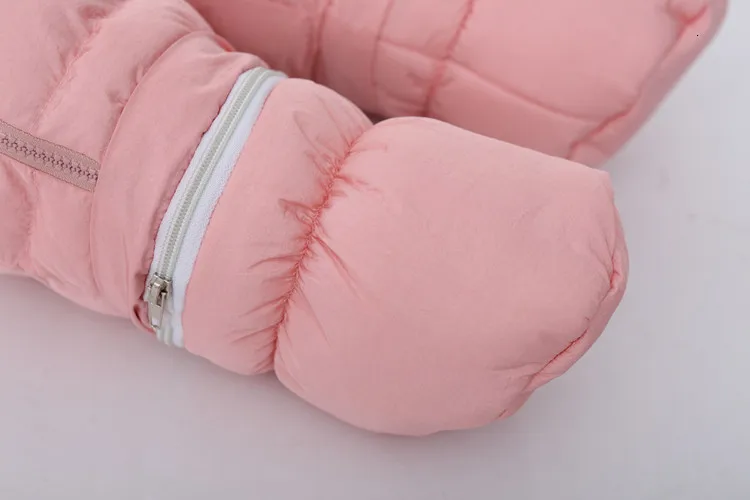 30 degrees cold Winter warm Baby girl Clothes New born Style Baby Rompers Baby Boys Jumpsuits cute Cartoon Infant Overalls