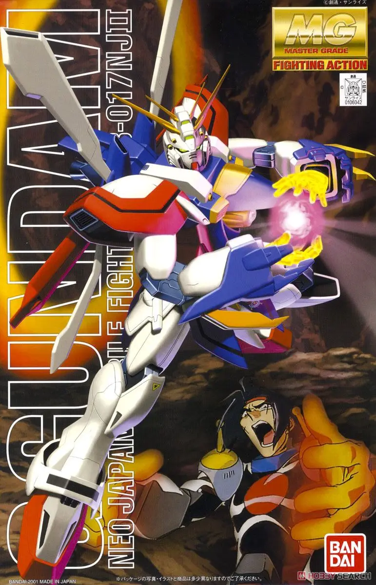 Модель MG 1/100 God Gundam GF13 017NJII в сборе|Игровые фигурки и трансформеры| |