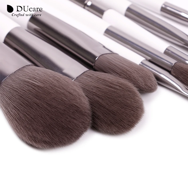 Кисти для макияжа DUcare 8 шт. набор кистей из синтетических волос Профессиональные