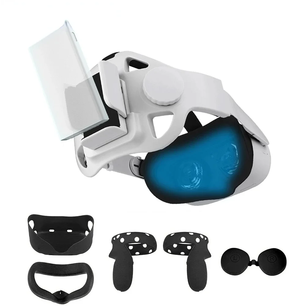 

Elite Head Strap For Oculus Quest 2 VR Accessories Adjustable Oculus Quest 2 Halo Head Strap Quest 2 Strap Quest 2 Accessories