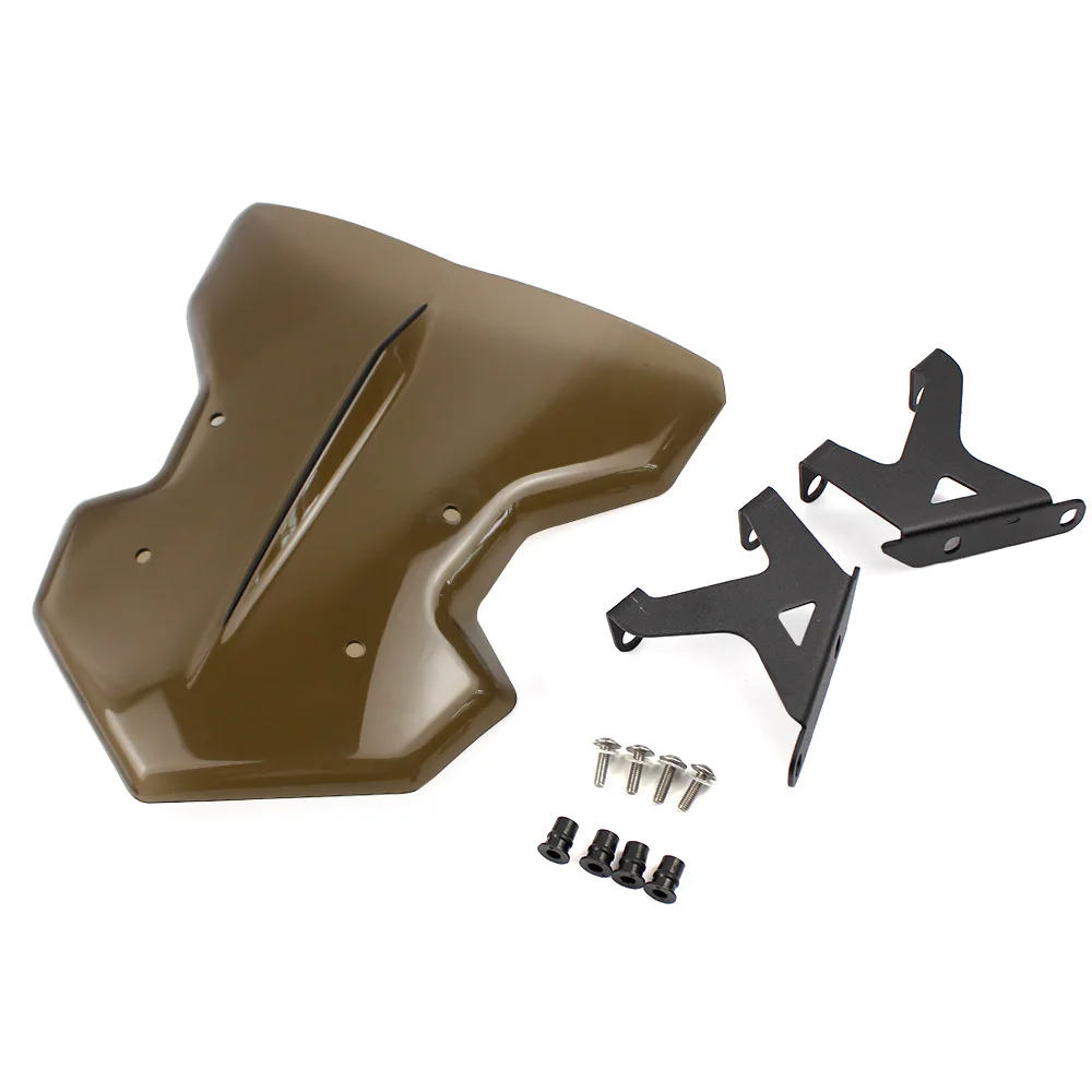 Передняя мотоциклетное ветровое стекло для экрана с кронштейном Yamaha MT09 FZ09 MT 09 FZ