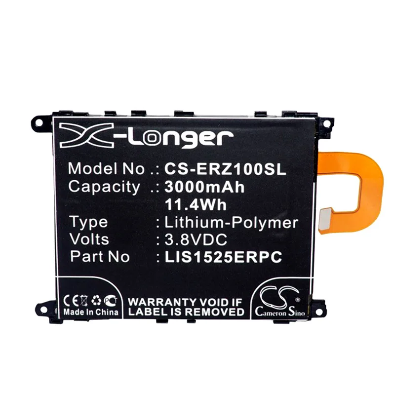 

CameronSino for SONY ERICSSON Xperia i1 C6902 C6903 C6916 C6943 AGPB011-A001 LIS1525ERPC battery