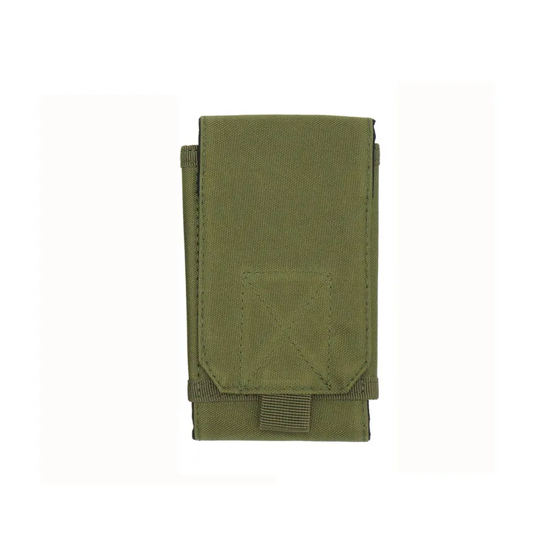 Green Camo Waist bag Tactical Phone Holder Sport Waist Belt Case Waterproof Nylon EDC Outdoor Camouflage Bag Hunting Bags in Backpack - Цвет: Green