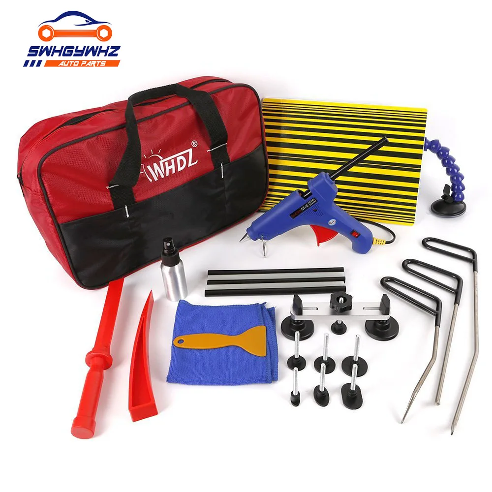 Безпанельные крючки для ремонта вмятин, стержни из нержавеющей стали для удаления вмятин на кузове автомобиля, безболезненное устройство для удаления вмятин