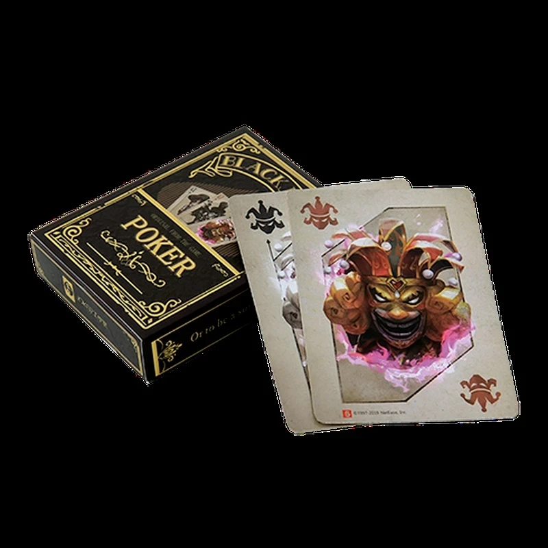 Аниме игра идентификация V черный Джек карты с разными персонажами покрытые