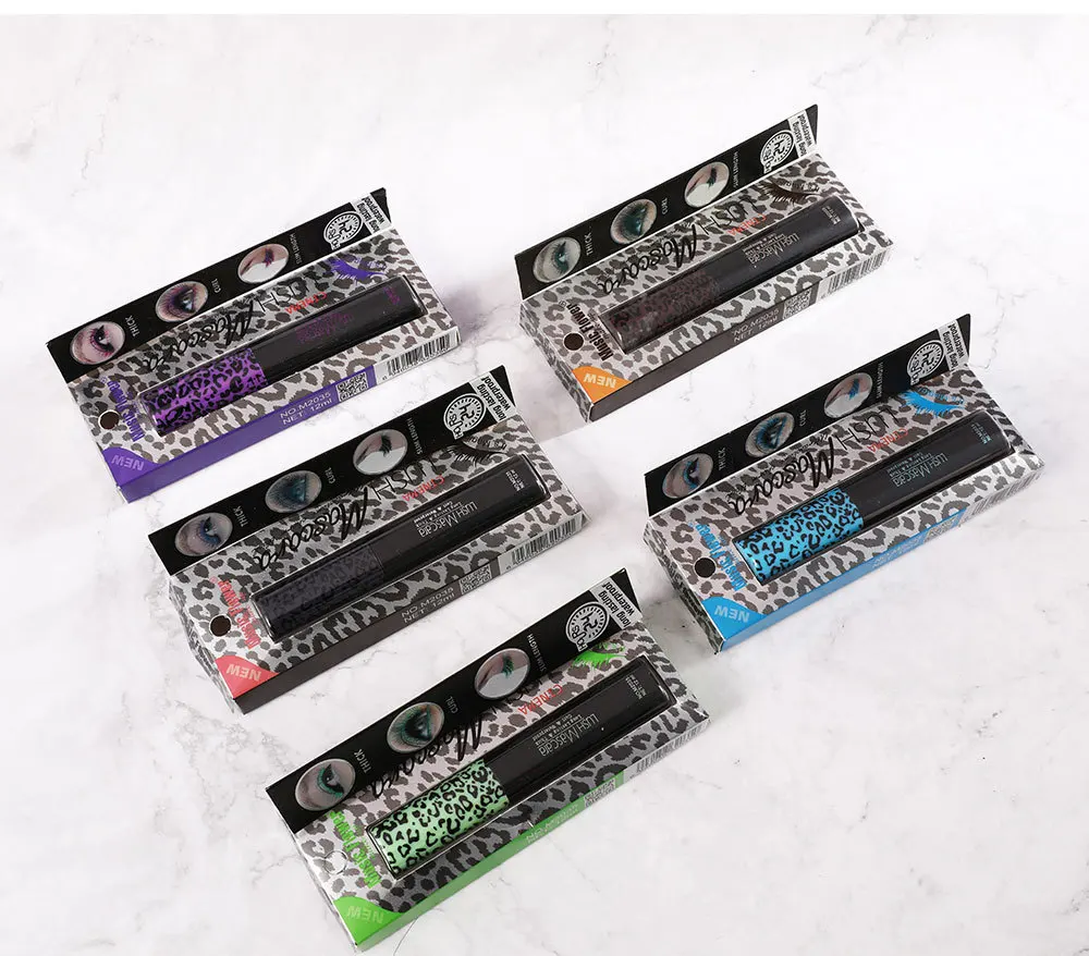 

Female Makeup Cosmetics Magnetic Eyelash Extensions Colored Lengthening Mascara 5d Voluminous Effect Waterproof Curl Lasting New