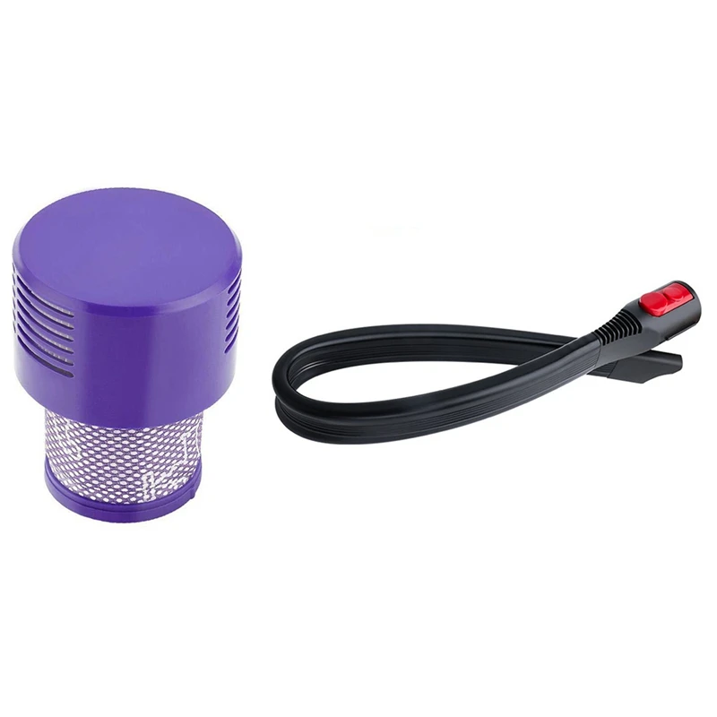 

Flat Suction Head For Dyson V7/V8/V10/V11,Air Hepa Filter For V10,Vacuum Cleaner Replacement Parts,Flexible Crevice