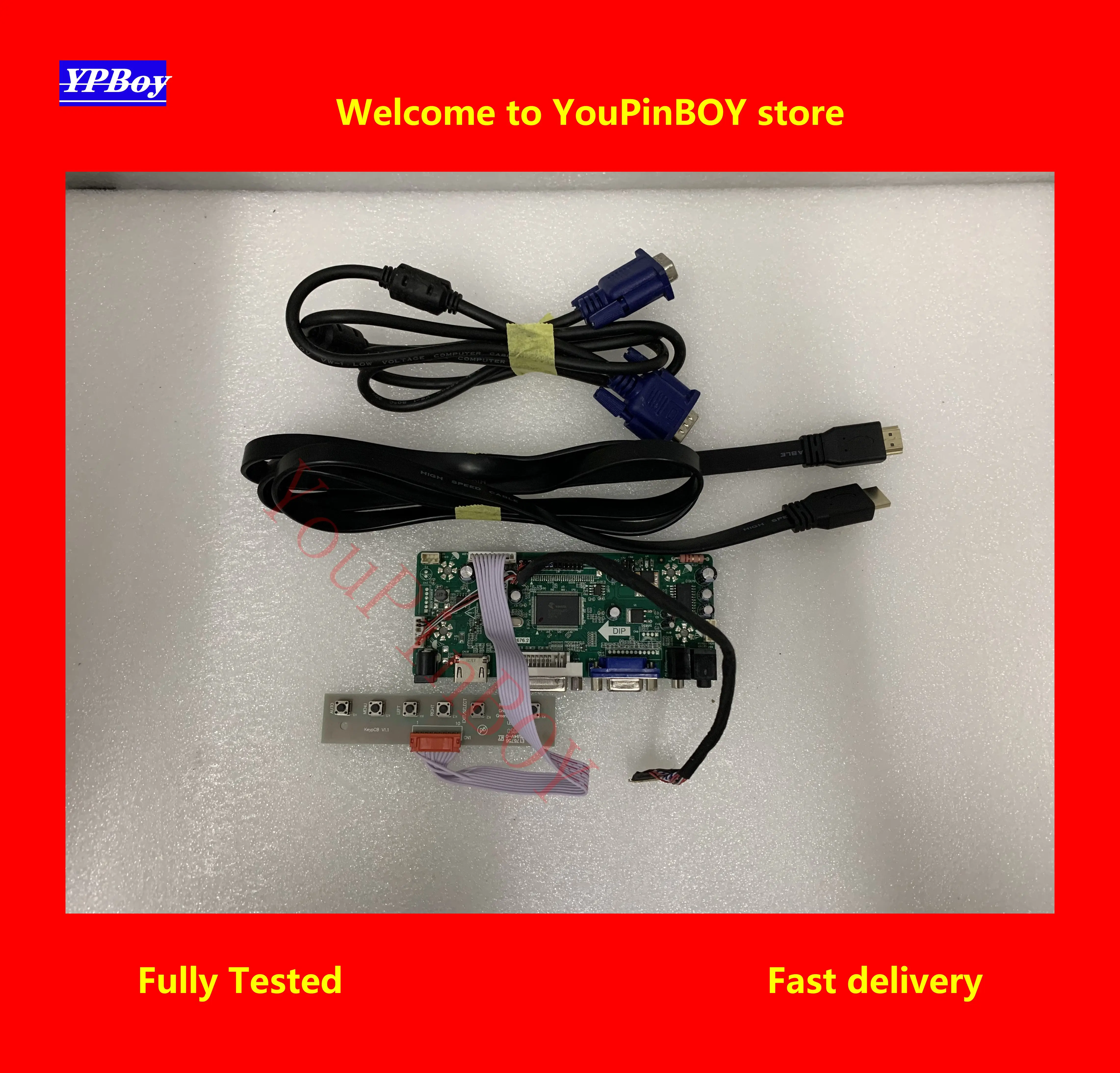Панель управления YouPinBOY комплект монитора для 2 5 дюймового LVDS 40 контактов 15 6*1366 HDMI