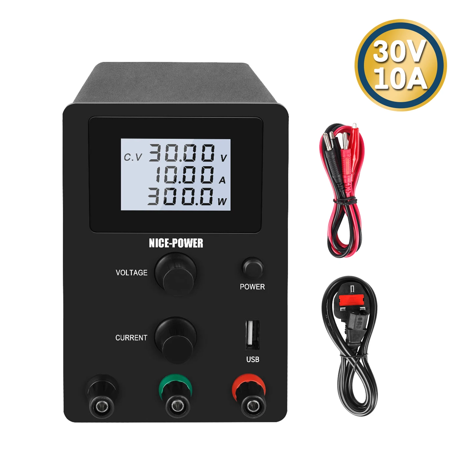 

Импульсный источник питания 220 в 0-30 в 0-10 А постоянного тока, стабилизированный источник питания, Регулируемый источник питания, импульсный ...