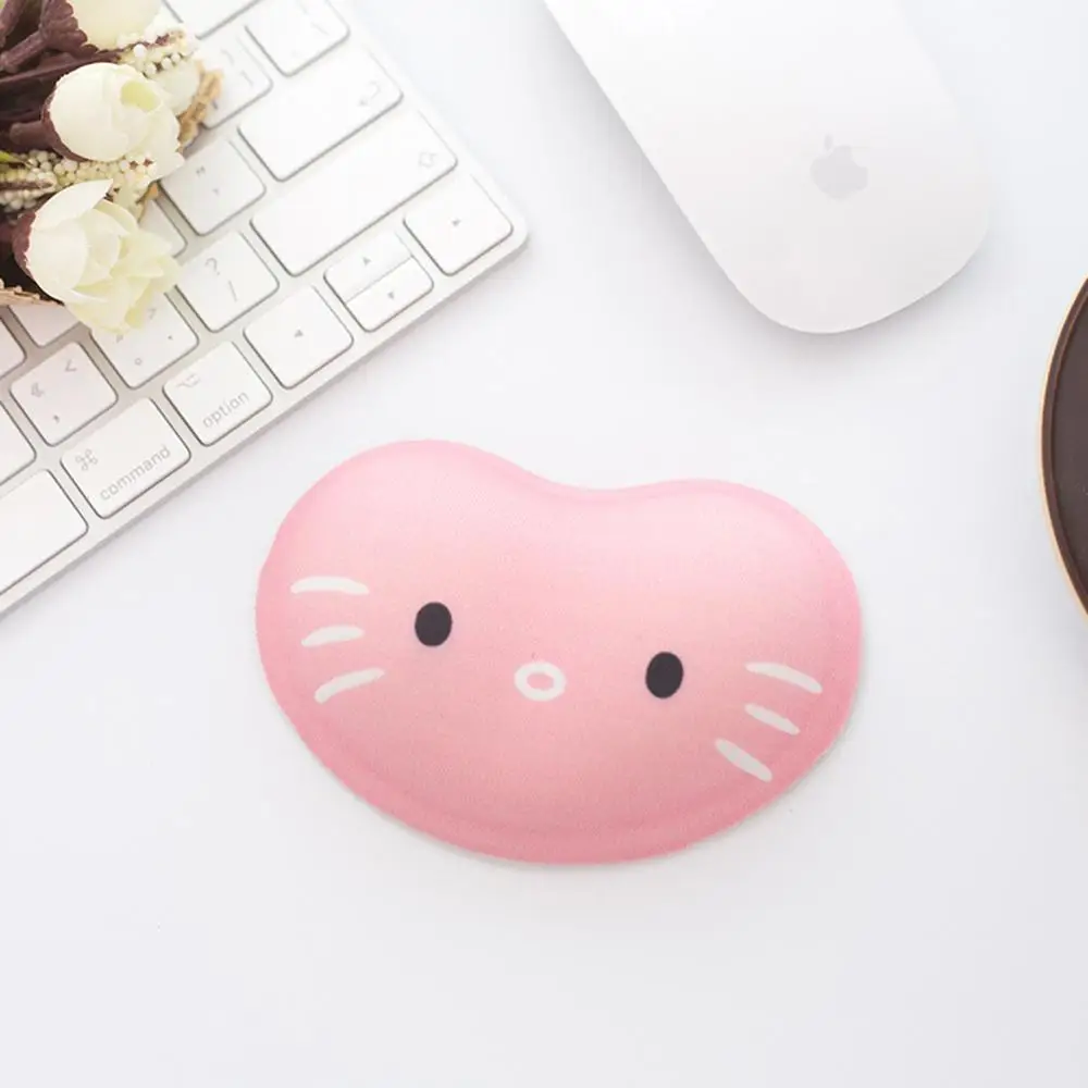 Силиконовый коврик для мыши с милым котом удобный мягкий эргономичный держатель