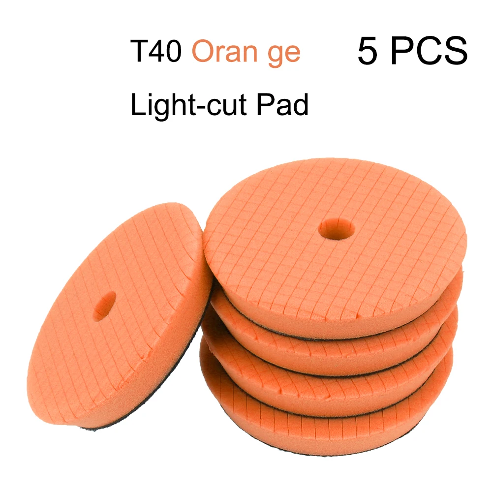 

6 Inch Car Polish Buffing Pad Waxing Sponge Abrasive Disc Sponge Foam Pads Car Polishing Kit 5Pcs/set