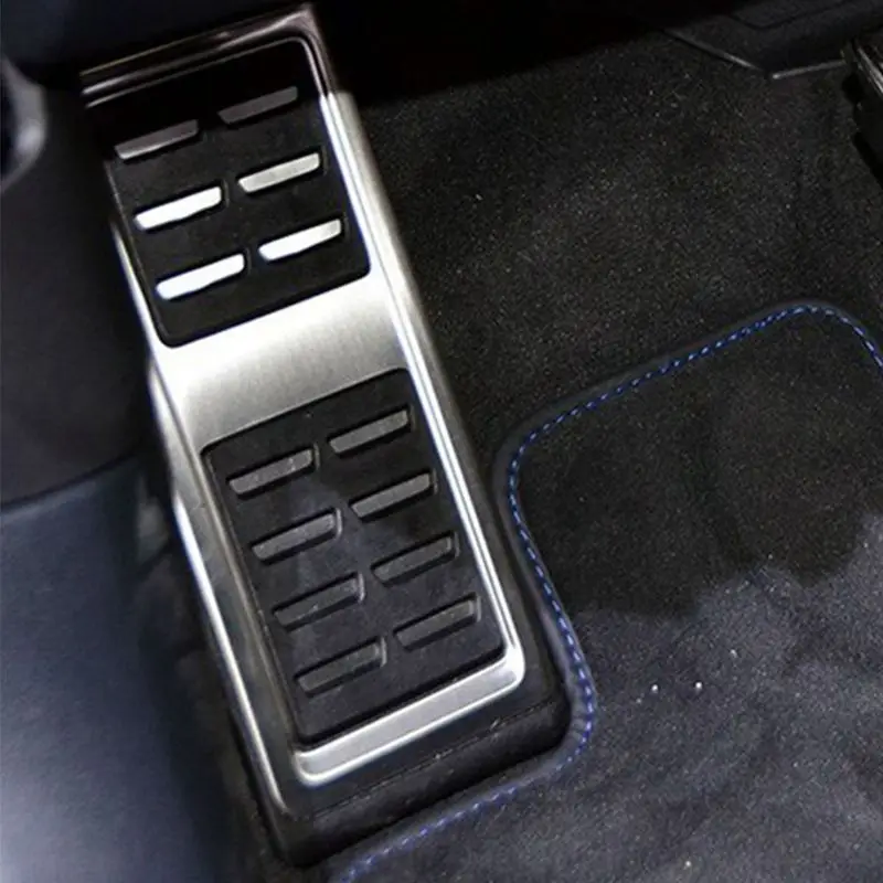 

Car Styling Sport Fuel Brake Dead Pedal Cover Set DSG For Seat Leon 5F MK3 For Skoda Octavia A7 For golf 7 Auto AccESSories:3pcs