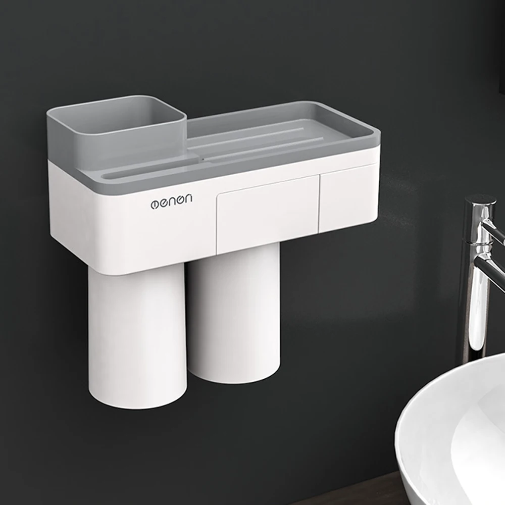 Держатель для зубной щетки Магнитная Адсорбция перевернутая чашка настенное