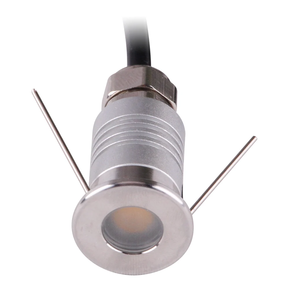 Миниатюрный светодиодный подземный светильник IP67 водонепроницаемая лампа 12 В