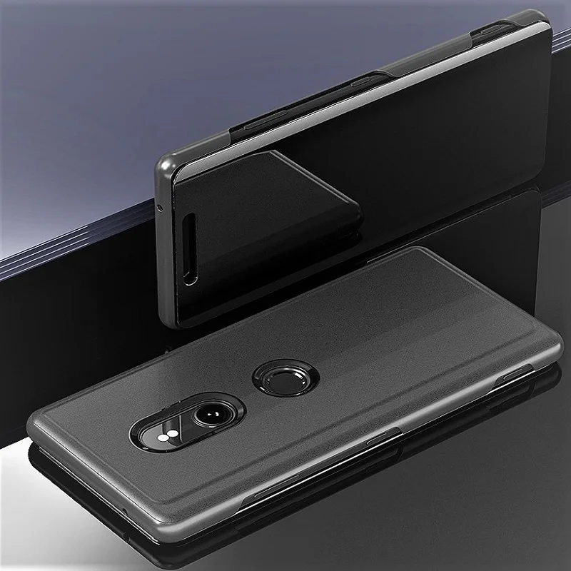 Умный зеркальный флип-чехол для телефона sony Xperia XZ3 для sony Xperia XZ4 защитный чехол Fundas Capa