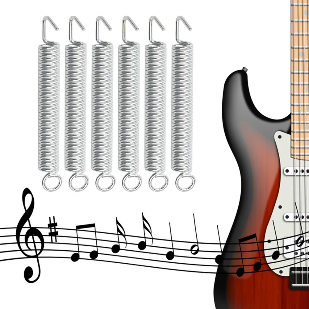 6x музыкальный инструмент пружины Tremolo для электрогитары прочные практичные