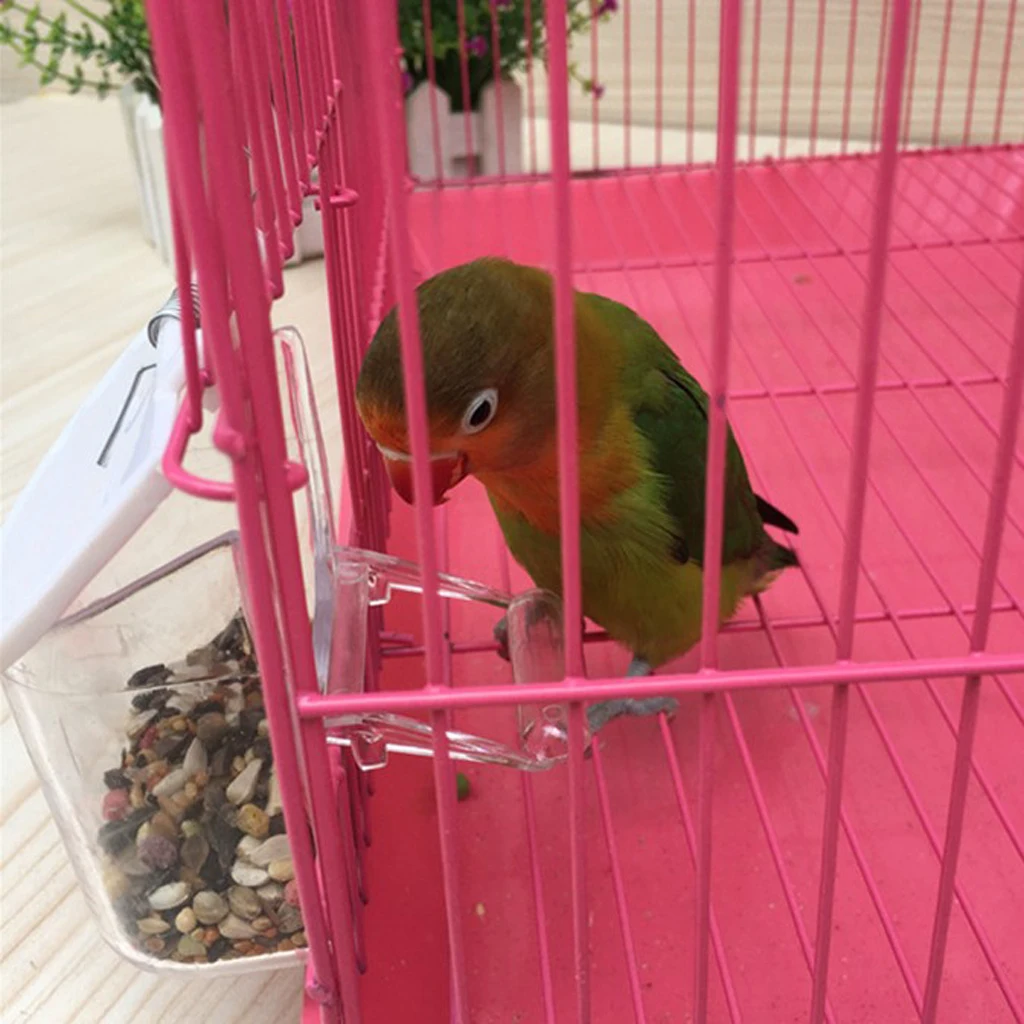 Кормушка для птиц без беспорядка контейнер кормления семян с аксессуарами окуня