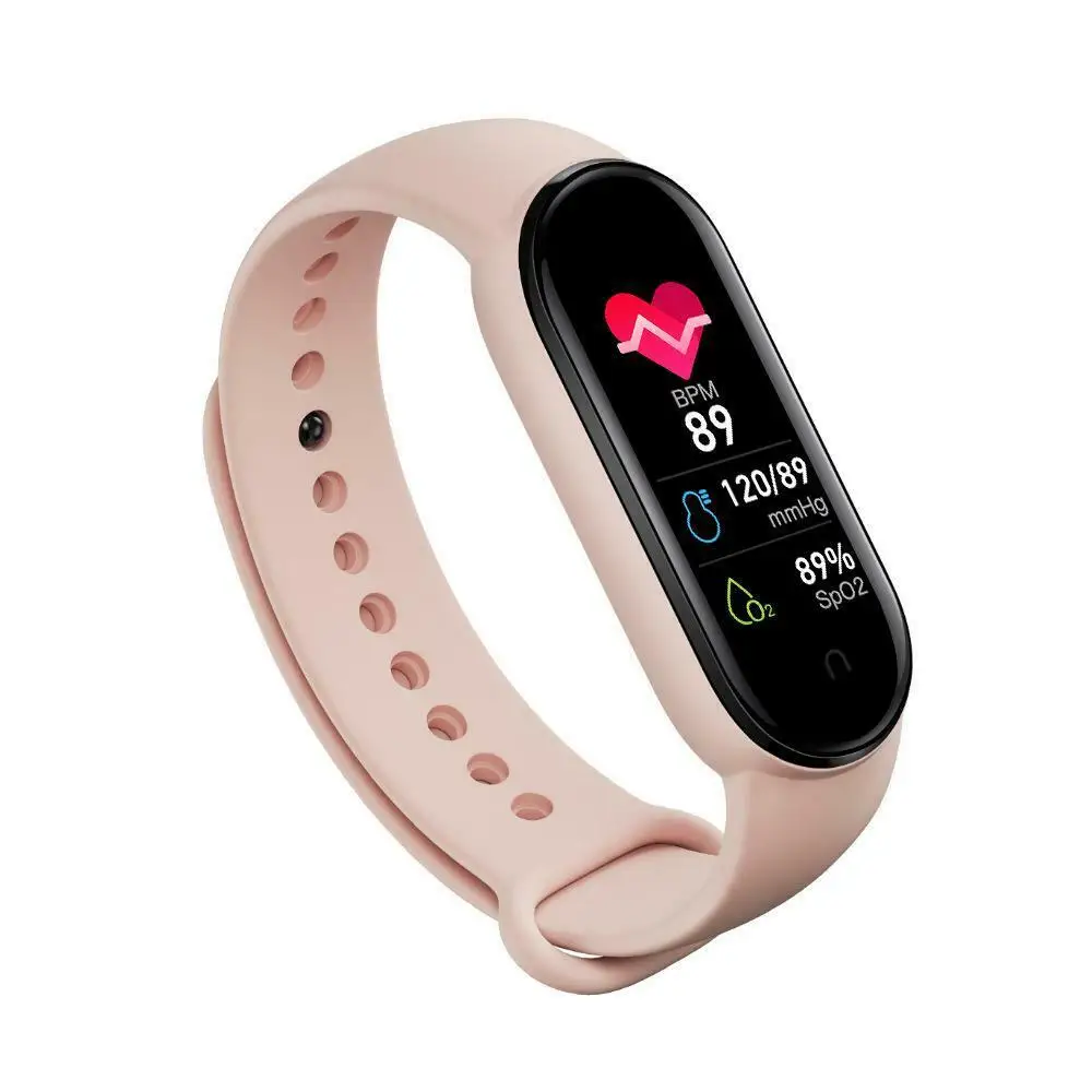 

New M6LED Color Screen Watch Waterproof Heart Rate Monitor Fitness Bracelet Vnisex GPS Positioning Tracking Sleep Monitoring
