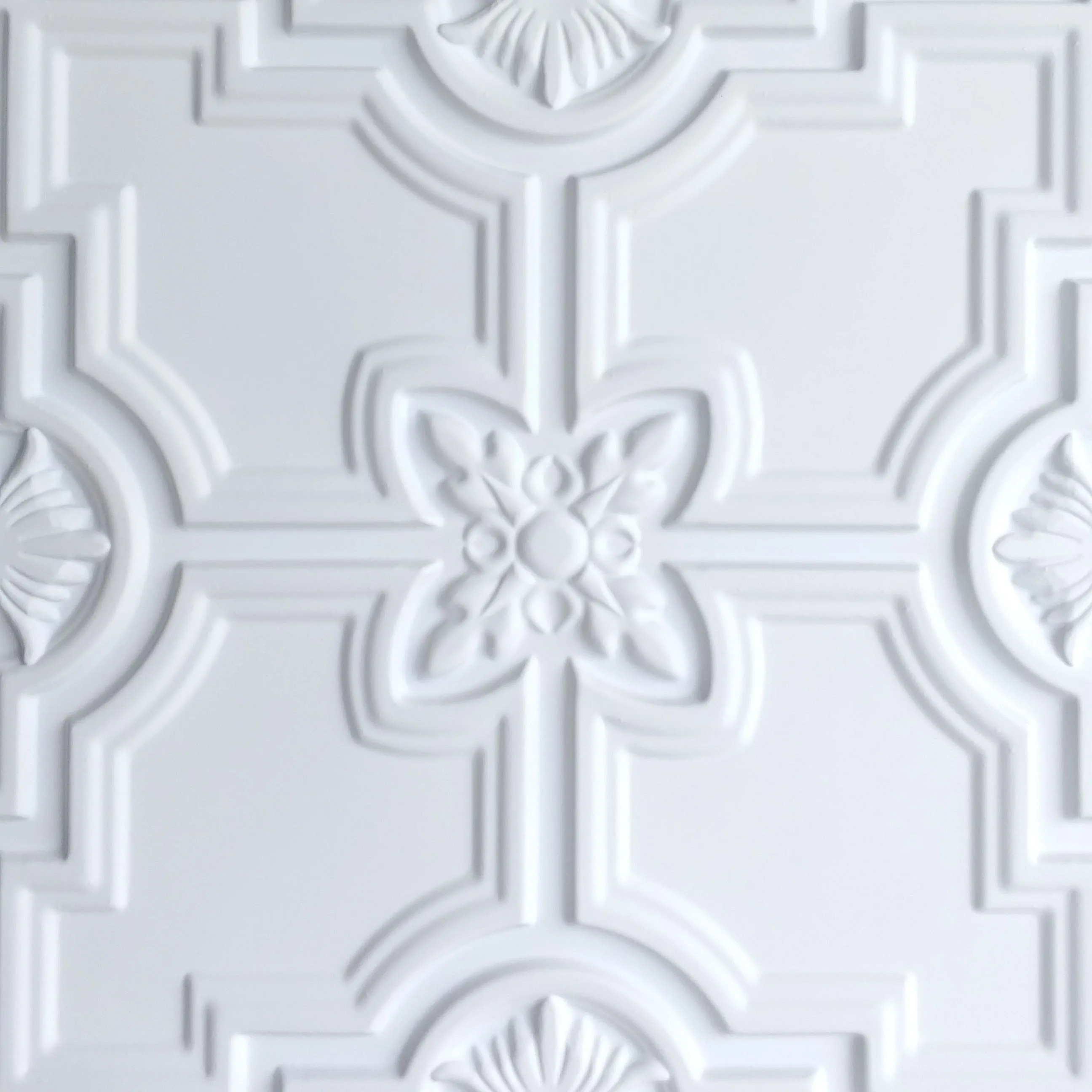 Потолочная плитка из искусственного олова окрашенные белые матовые цветные