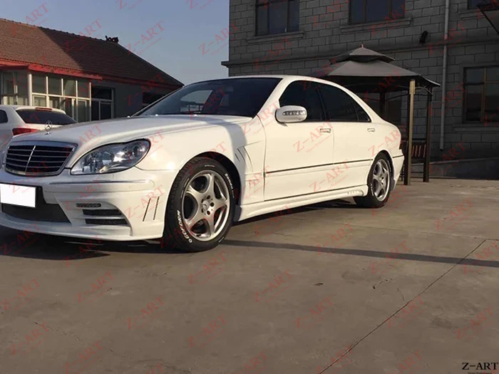 Z-ART тюнинг обвес для Mercedes Benz S класс W220 1998-2004 подтяжка лица обвес для Mercedes Benz S класс модифицированный обвес