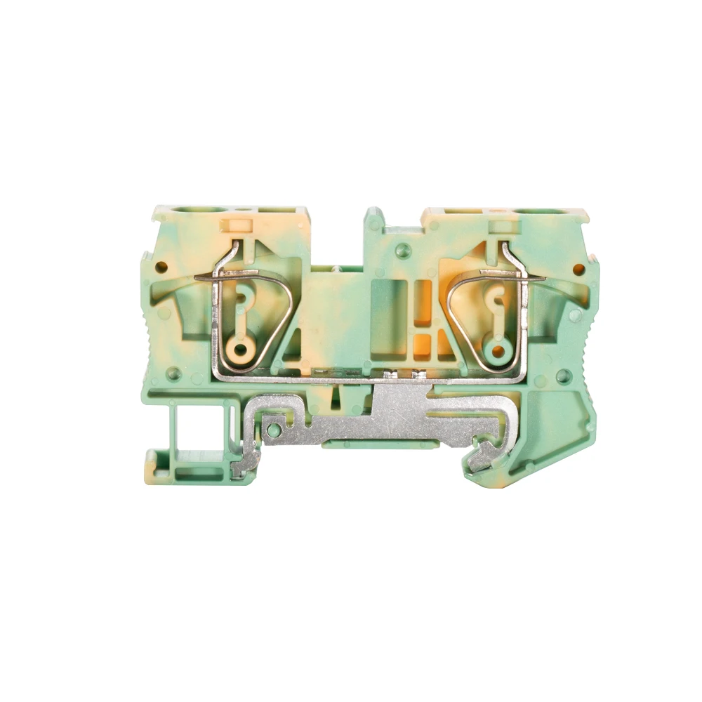 ST3 6JD Din Rail заземляющая клемма заземления Весна безвинтовое Электрический разъем