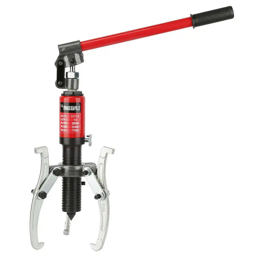 

5T 3 Jaws Bearing Puller Tool Gear/Hub Multifunctional Puller Kit Adjustable Jaws Drawing Machine Hydraulic removal tool