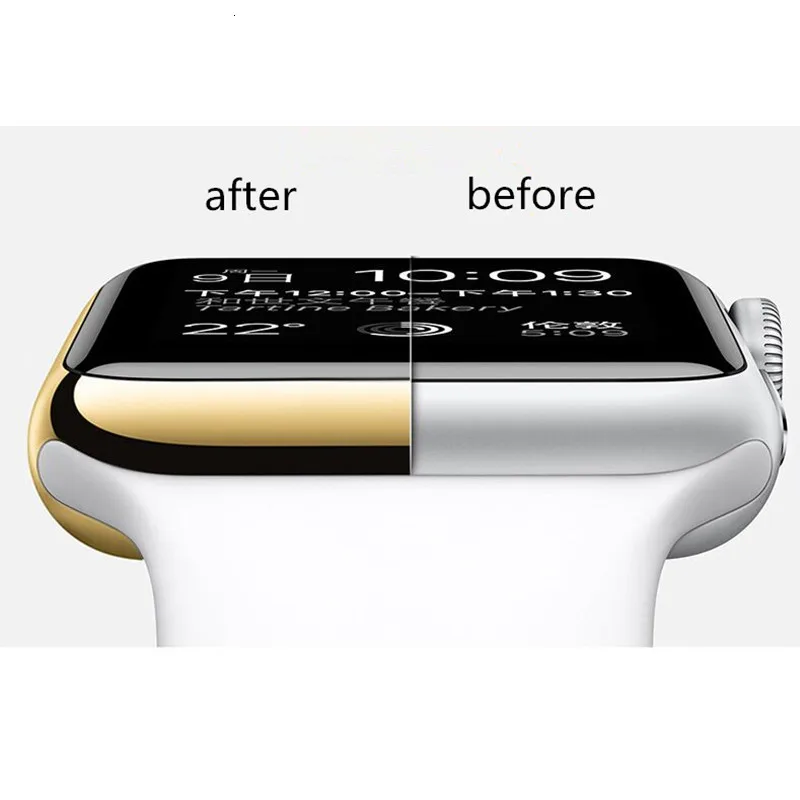 Чехол для Apple Watch band 44 мм 40 мм 42 мм 38 мм iwatch 5 4 3 2 1, защитный чехол, защитная крышка для экрана, покрытие, корпус из поликарбоната