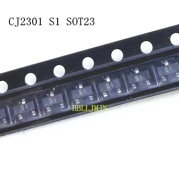 20 шт. CJ2301 2301 маркировка S1 SOT23 3 P channel 20V 2.3A MOSFET ORIGINAL ZJ|Транзисторы| |