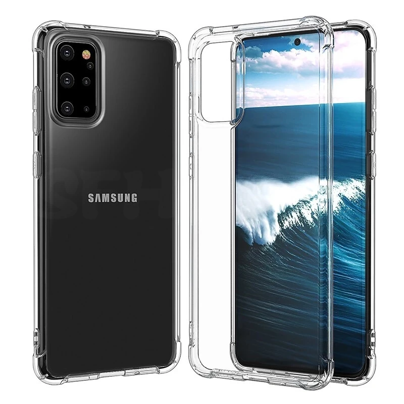 

Shockproof Phone Case For Galaxy A50 A51 A70 A71 A10 A30 S8 S9 S10 S10e S20 S21 Plus S21 Ultra Silicone Case Back Cover