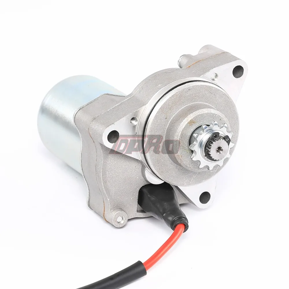 TDPRO 3 болта электрический стартер 12 т для 50cc 70cc 90cc 110cc 125cc ATV Quad Go Kart карманный велосипед верхняя позиция двигателя