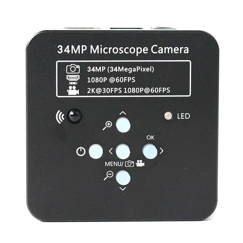 Промышленный электронный видео микроскоп Full HD 34MP 1080P 3400W 2K HDMI USB камера для ремонта