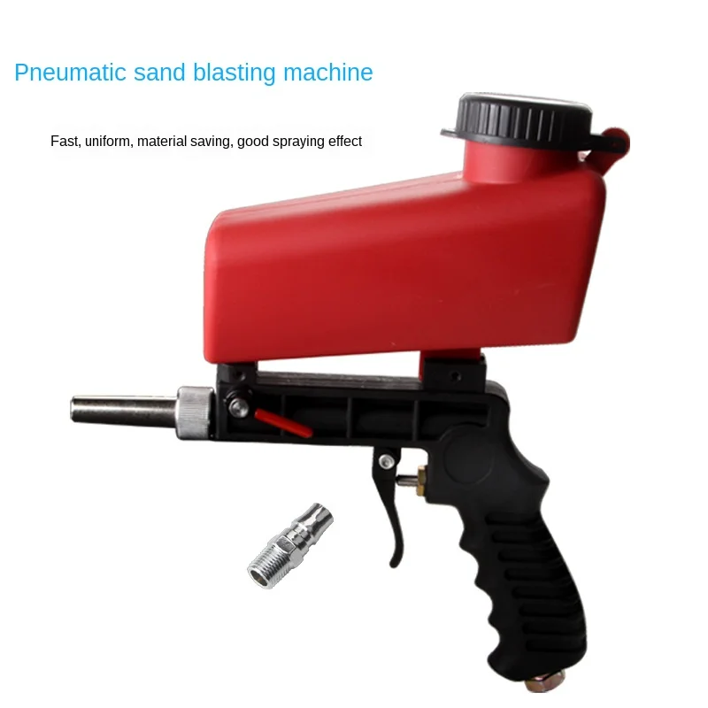 90psi портативный гравитационный Пескоструйный пистолет пневматический маленький
