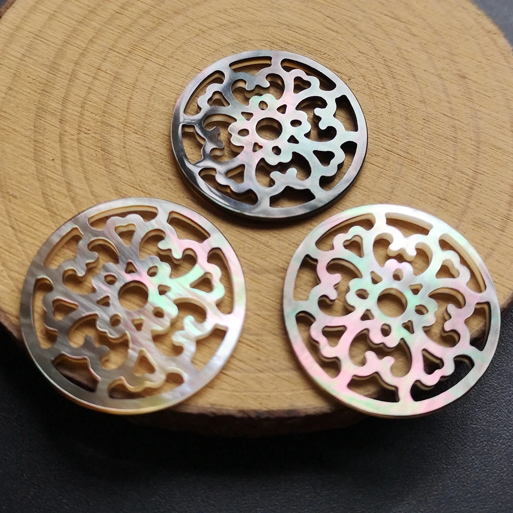 Жемчужные бусины натуральные перламутровые 10 шт./лот 30 мм | Украшения и